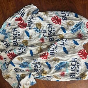 Busch Light Hawaiian Shirt